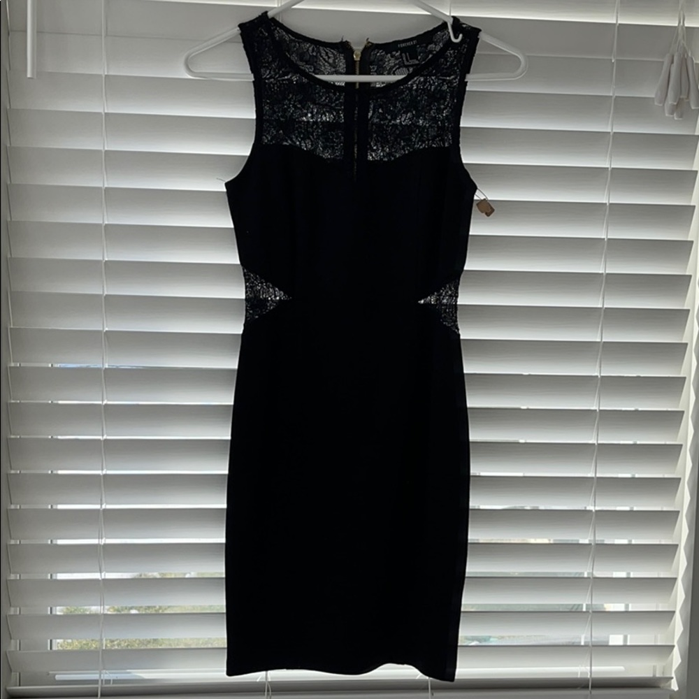 Little Black lace dress